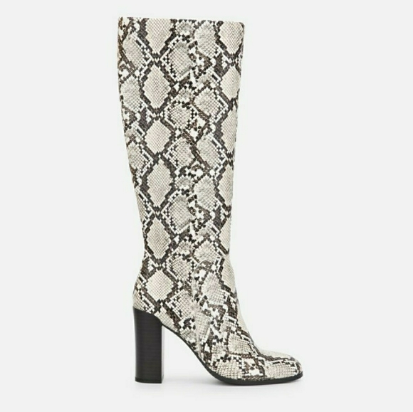 Sassy Kenneth Cole Snake Embossed Boots - Picture 8 of 11
